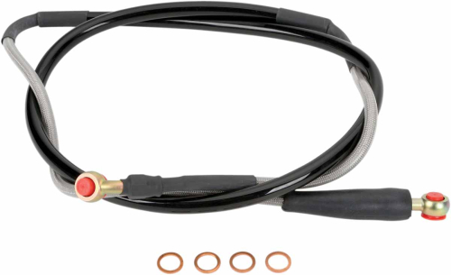 Moose Racing - Moose Racing Stainless Steel Braided Brake Line - K02-1030