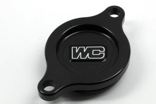 Works Connection - Works Connection Oil Filter Cover - Black - 27-140