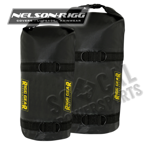 Nelson-Rigg - Nelson-Rigg Adventure Dry Roll Bag - Medium - Black - SE-1015-BLK