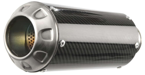 Hotbodies Racing - Hotbodies Racing MGP II Growler Slip-On - Carbon Fiber Muffler - 51801-2404