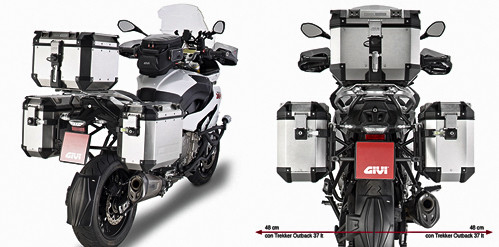 GIVI - GIVI Side Case Hardware for Outback Series Side Cases - PL5119CAM