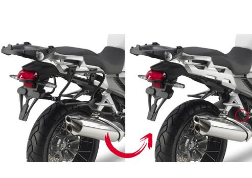 GIVI - GIVI Side Case Hardware for V35 Hard Case - PLXR1110
