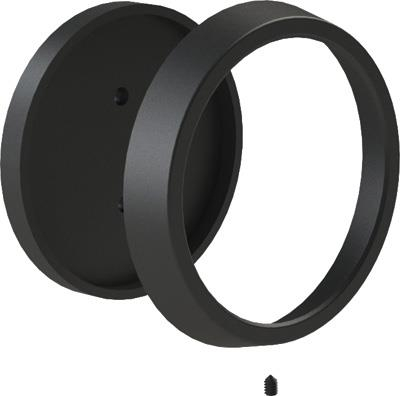 HardBagger - HardBagger Aluminum Lower Fairing Door Coin Holder Kit - Black - 11475