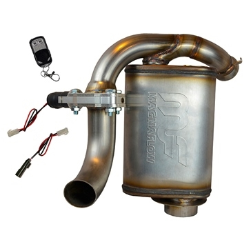 Straightline Performance - Straightline Performance Muffler with Sound Control - 134-214