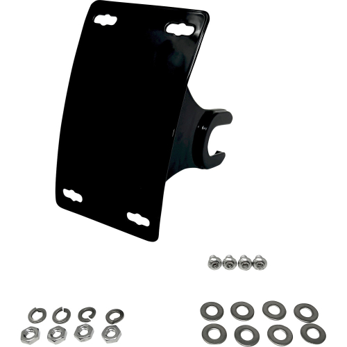 DK Custom Products - DK Custom Products Axle-Mounted License Plate Relocation Kit - DK-M8LP-AX-CRV