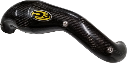 P3 - P3 Header Heat Shield - Carbon Fiber - 211098