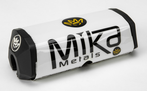Mika Metals - Mika Metals Bar Pad for Raw Series Handlebar - White - WHITE-RAW