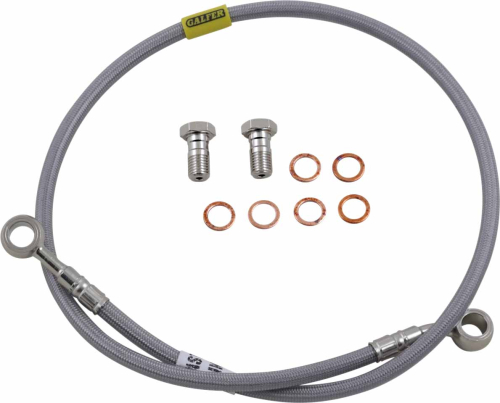 Galfer Brakes - Galfer Brakes Stainless Steel Rear Hydraulic Brake Line Kit - FK003D452R