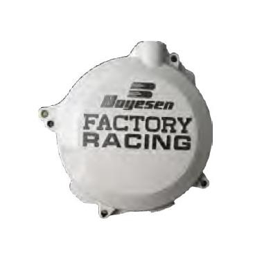 Boyesen - Boyesen Factory Clutch Cover - White - CC-06AW