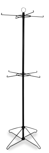 Zan Headgear - Zan Headgear 4-1/2ft. 2 Level Spinner Rack - HRACKB2