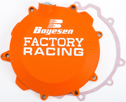 Boyesen - Boyesen Factory Clutch Cover - Orange - CC-42CO