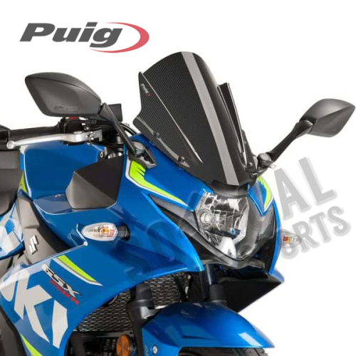 PUIG - PUIG Racing Windscreen - Carbon Look - 9722C