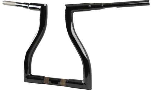 LA Choppers - LA Choppers 1-1/2in. Thresher Handlebar - 12in. - Black - LA-7327-12B