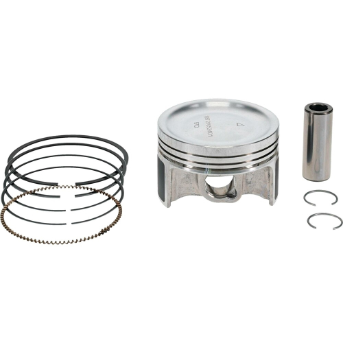 Vertex - Vertex Cast Replica Piston Kit - 0.50mm Oversize to 74.45mm, 9.1:1 Compression - 24537050