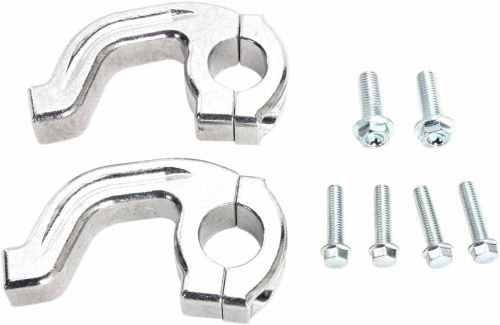 Moose Racing - Moose Racing Inner Mount Clamp for Contour Handguard - Silver - 0635-1498