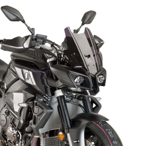 PUIG - PUIG Racing Windscreen - Dark Smoke - 8917F