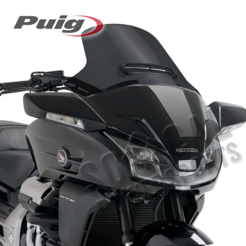 PUIG - PUIG Touring Windscreen - Dark Smoke - 7005F