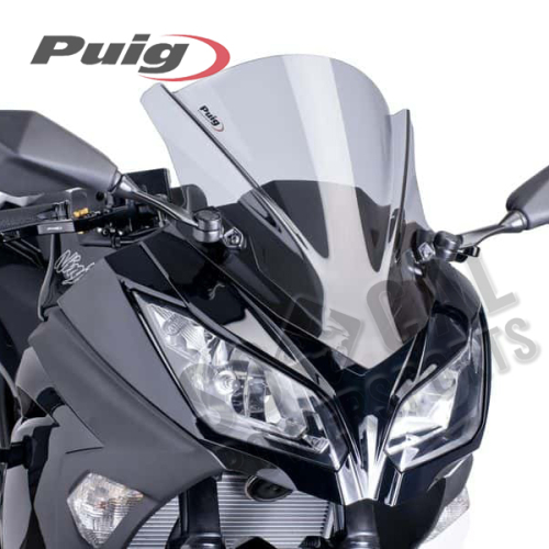 PUIG - PUIG Racing Windscreen - Light Smoke - 6463H