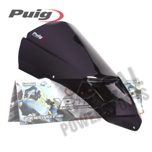 PUIG - PUIG Racing Windscreen - Dark Smoke - 4110F