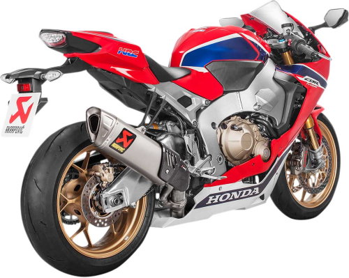 Akrapovic - Akrapovic Slip-On Line Exhaust - Titanium Muffler - SH10SO17HAPXLT/
