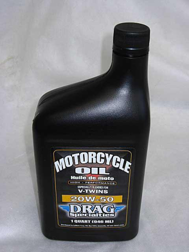 Drag Specialties - Drag Specialties V-Twin Motorcycle Oil - 20W50 - 1qt. - 3601-0354