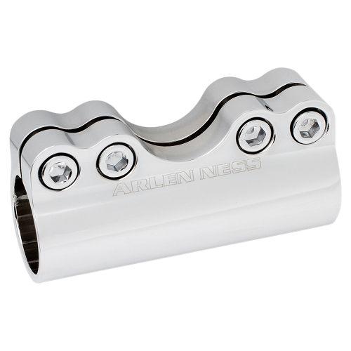 Arlen Ness - Arlen Ness 1in. Modular Adjustable Handlebar Clamps - Chrome - 08-051