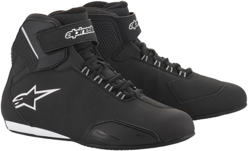 Alpinestars - Alpinestars Stella Sektor Waterproof Womens Riding Shoes - 2544619-10-11 - Black/Silver - 11