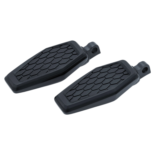 Kuryakyn - Kuryakyn Hex Footpegs with Male-Mount Ends - Satin Black - 5905