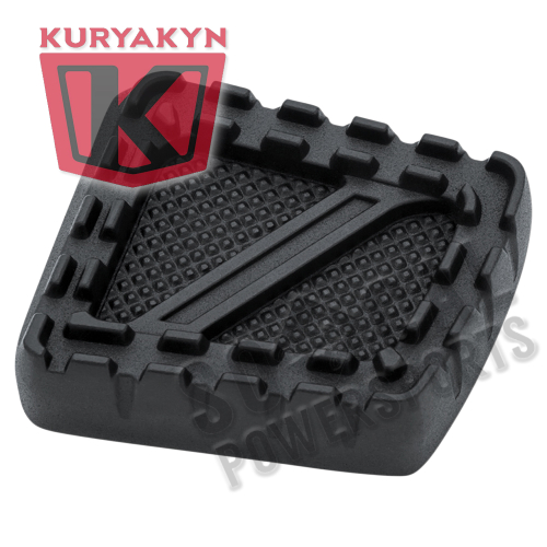 Kuryakyn - Kuryakyn Riot Brake Pedal Pad - Satin Black - 3577