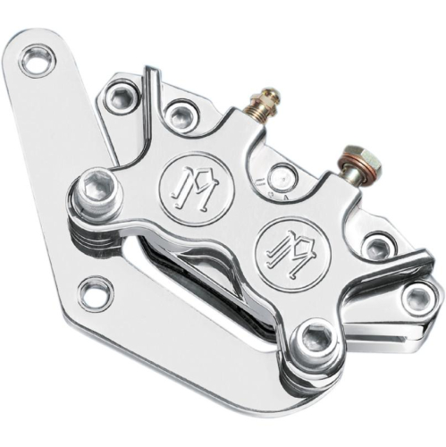 Performance Machine - Performance Machine Classic Dual Disc Front Brake Caliper Kit - Chrome - 1213-0018CH