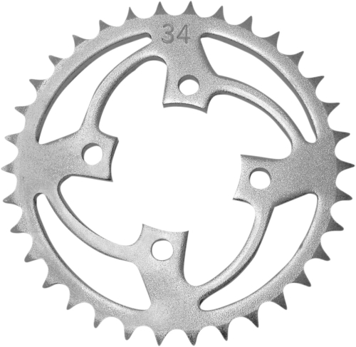 Parts Unlimited - Parts Unlimited Lightweight Rear Sprocket - 43T - 583-25443-10LW
