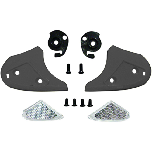 AFX - AFX Side Cover Kit for FX-50 Helmets - Frost Gray - 01330909