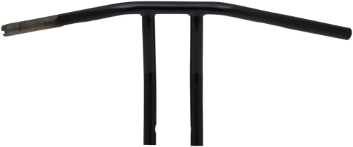 LA Choppers - LA Choppers 1in. Old School Reverse T-Bar Handlebar - 10in. - Black Powdercoat - LA-7384-10B