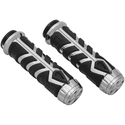 Kuryakyn - Kuryakyn Spear Grips - Chrome - 5752
