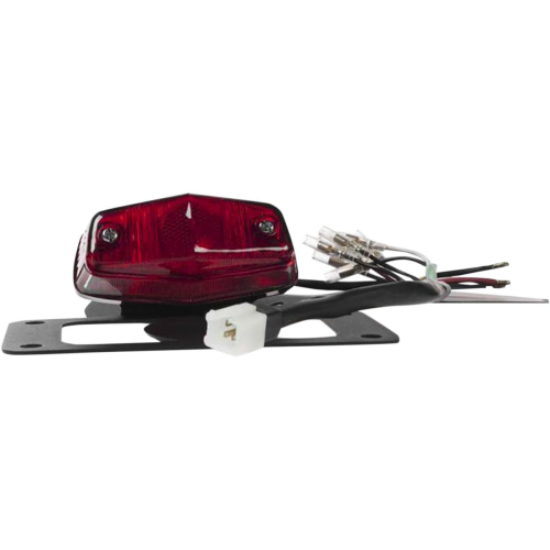 British Customs - British Customs Lucas Fender Eliminator Kit - Red Lens - BC410-009-R