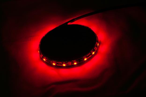 Custom Dynamics - Custom Dynamics MagicFLEX 2 Wheel Light - Black Case - Amber LED - M215AMBERB