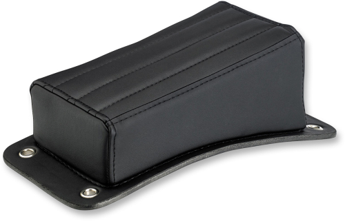Biltwell Inc. - Biltwell Inc. Harlot Pillion Pad - Vertical Tuck-N-Roll - PP-VIN-00-BV