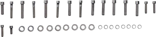 Diamond Engineering - Diamond Engineering Transmission Side Cover OEM-Style Polished Stainless Engine Bolt Kit - DE5205HP