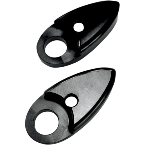Joker Machine - Joker Machine Adapter Plates for Side Rail-Mount Marker Lights - Black - 05-55-1B