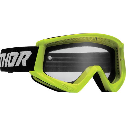 Thor - Thor Combat Racer Goggles - 2601-2706 - Flo Acid/Black - OSFM