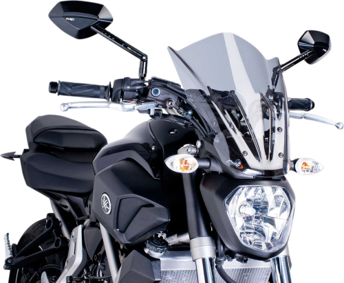 PUIG - PUIG Naked New Generation Touring Windscreen - Smoke - 7016H