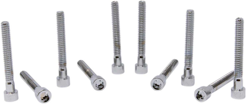 Drag Specialties - Drag Specialties #10 Fine and Coarse-Thread Smooth Socket-Head Bolts - 10-24 x 1 1/2in. - MPB197S