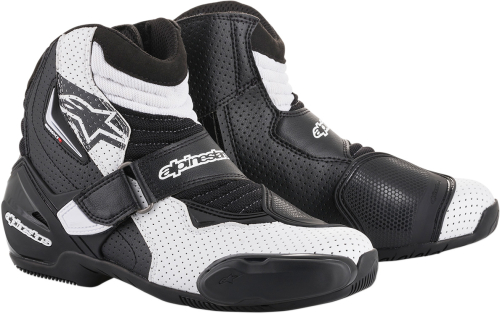Alpinestars - Alpinestars SMX-1R Vented Boots - 2224016102143 - Black/White - 9