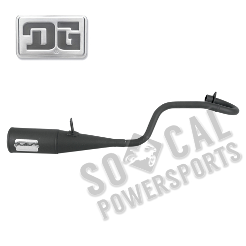 DG Performance - DG Performance RCM Exhaust System - Steel - 04-2106