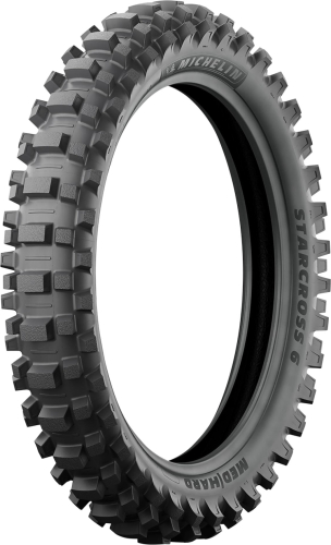 Michelin - Michelin Starcross 6 Medium Hard Rear Tire - 110/100-18 - 02281