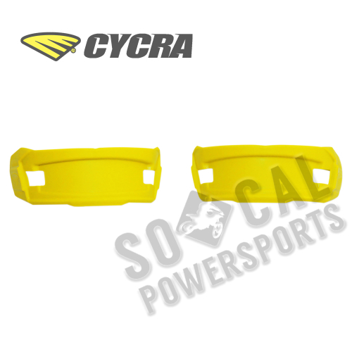 Cycra - Cycra Fork Protector Pads for Stadium Plates - Yellow - 1CYC-0012-55