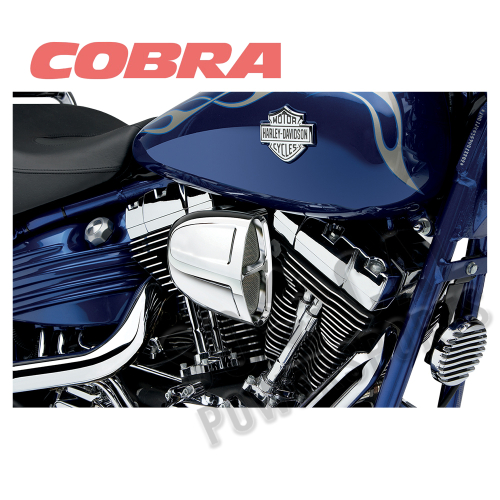 Cobra - Cobra PowrFlo Air Intake Kit - Chrome - 606-0102