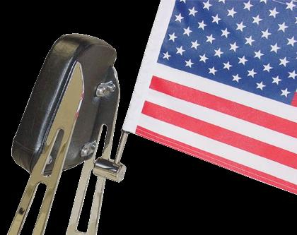 Pro Pad - Pro Pad Square Metric Mount (.25) With 6 x 9 USA Flag - MSQ-25