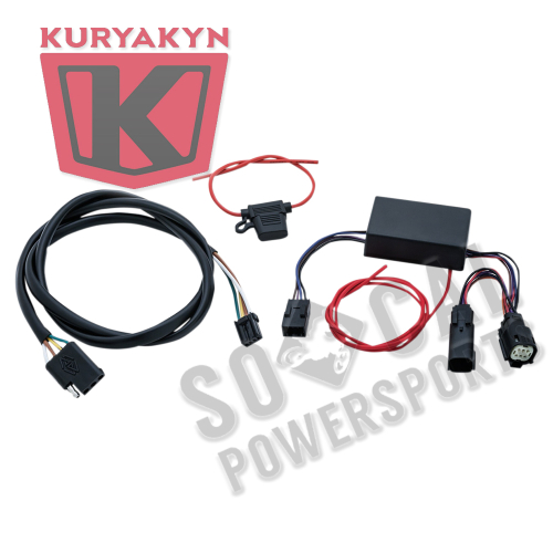 Kuryakyn - Kuryakyn Trailer Wiring Harness and Relay - 4-Wire - 2598