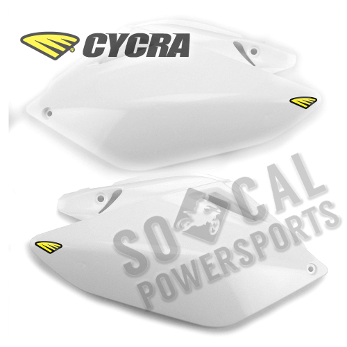 Cycra - Cycra Side Number Panels - White - 2885-42